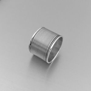 Sterling Silver Wire Wrap Band Ring, Silver Ring